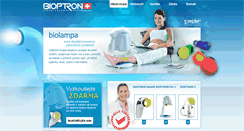 Desktop Screenshot of biolampazepter.cz