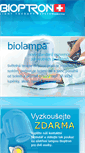 Mobile Screenshot of biolampazepter.cz
